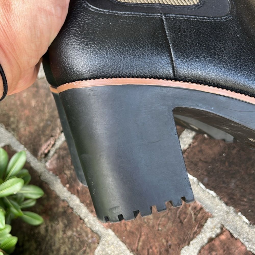 Chinese laundry Black Leather booties Size 8.5 - Picture 9 of 9